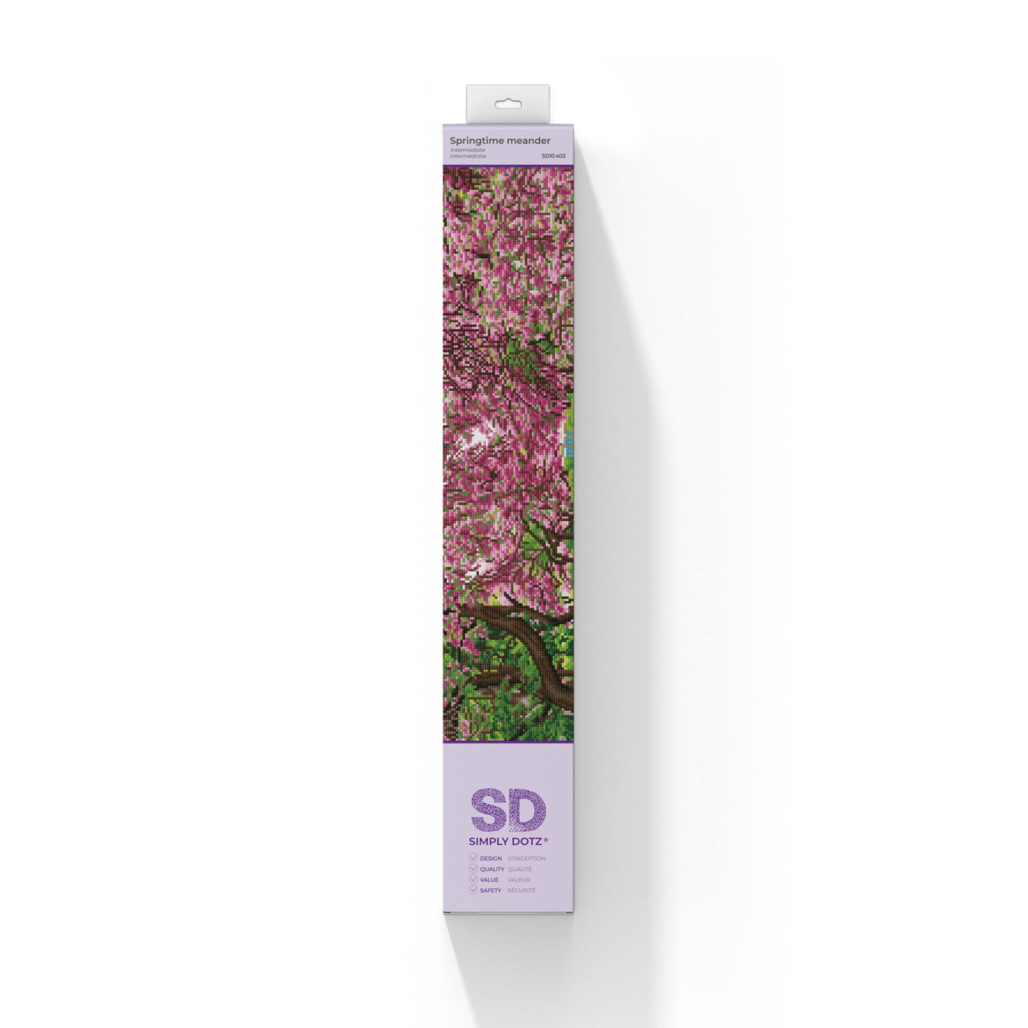 Diamond Dotz® Intermediate Springtime Meander Diamond Painting Kit